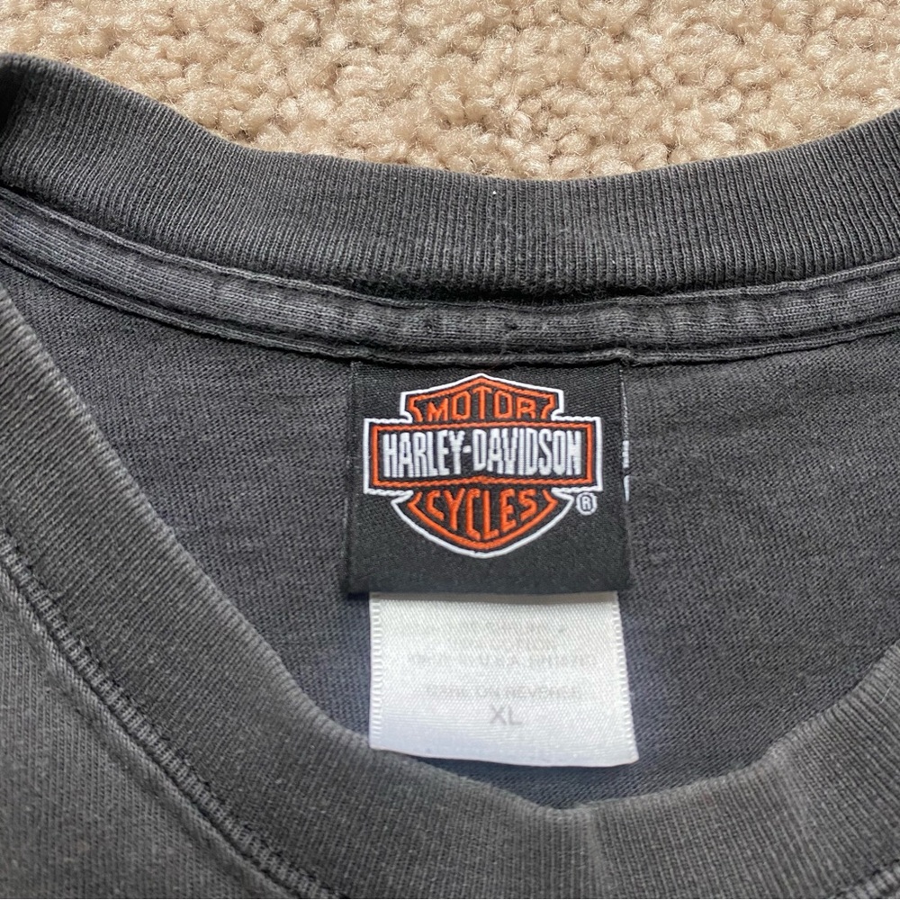 Vintage 2002 Harley-Davidson Cut off Shirt Columbus Ohio - Picture 4 of 6